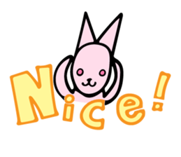 My rabbit and parrot sticker #7338712