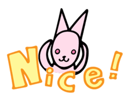 My rabbit and parrot sticker #7338712