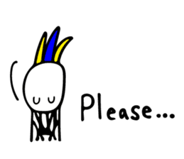 My rabbit and parrot sticker #7338716