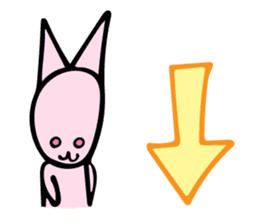 My rabbit and parrot sticker #7338719