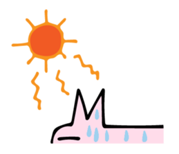 My rabbit and parrot sticker #7338721