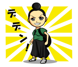 Sunflower Girl An-chan sticker #7338735