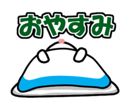 Deadpan, the rabbit which isn't cute sticker #7339446