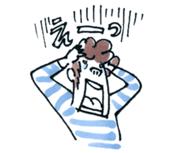 Dad mom and baby sticker #7339529