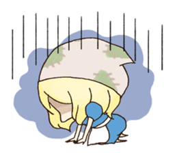 The girl is princess sticker #7339665