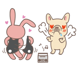 Johnny&Bonnie-fall in love sticker #7339695