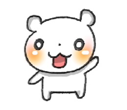 Apple*KUMATAN sticker #7339844