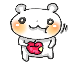 Apple*KUMATAN sticker #7339877