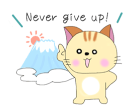 Kuro's daily life 9 English version sticker #7340125