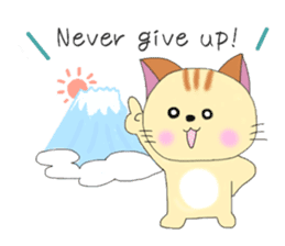 Kuro's daily life 9 English version sticker #7340125