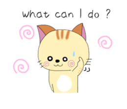 Kuro's daily life 9 English version sticker #7340126