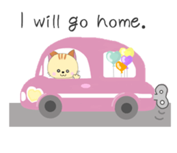 Kuro's daily life 9 English version sticker #7340128