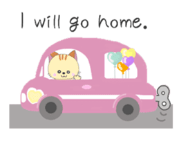 Kuro's daily life 9 English version sticker #7340128