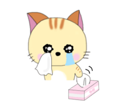 Kuro's daily life 9 English version sticker #7340132