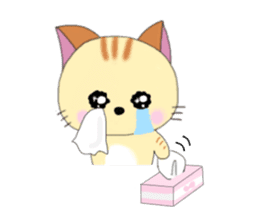 Kuro's daily life 9 English version sticker #7340132