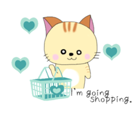 Kuro's daily life 9 English version sticker #7340134