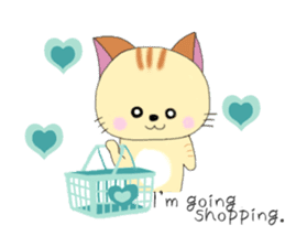 Kuro's daily life 9 English version sticker #7340134