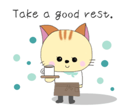 Kuro's daily life 9 English version sticker #7340137