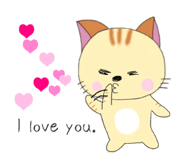 Kuro's daily life 9 English version sticker #7340139