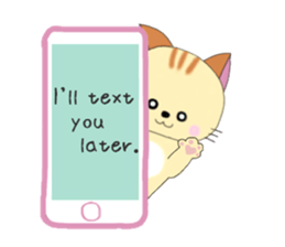 Kuro's daily life 9 English version sticker #7340140