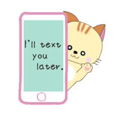 Kuro's daily life 9 English version sticker #7340140