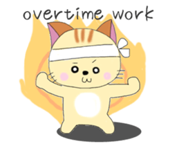 Kuro's daily life 9 English version sticker #7340141