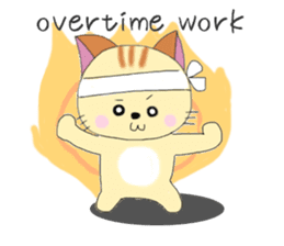 Kuro's daily life 9 English version sticker #7340141