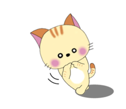 Kuro's daily life 9 English version sticker #7340142