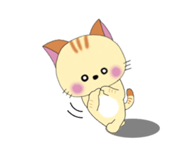 Kuro's daily life 9 English version sticker #7340142