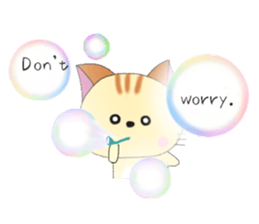 Kuro's daily life 9 English version sticker #7340146