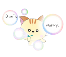 Kuro's daily life 9 English version sticker #7340146