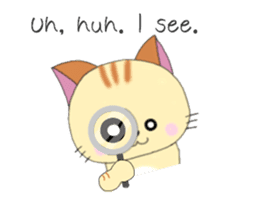 Kuro's daily life 9 English version sticker #7340147