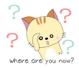 Kuro's daily life 9 English version sticker #7340149