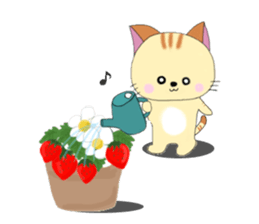 Kuro's daily life 9 English version sticker #7340150