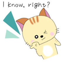 Kuro's daily life 9 English version sticker #7340151