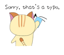 Kuro's daily life 9 English version sticker #7340152