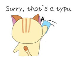 Kuro's daily life 9 English version sticker #7340152