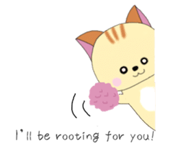 Kuro's daily life 9 English version sticker #7340157