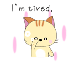 Kuro's daily life 9 English version sticker #7340160