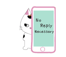 Kuro's daily life 9 English version sticker #7340161