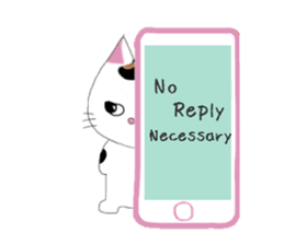 Kuro's daily life 9 English version sticker #7340161