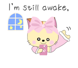 Kuro's daily life 9 English version sticker #7340162