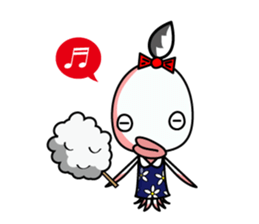 Ika and Tako sticker #7340276