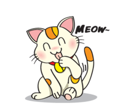 Cutie Kitty Cat (English) sticker #7340644