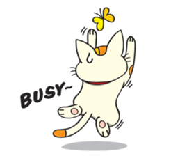 Cutie Kitty Cat (English) sticker #7340645