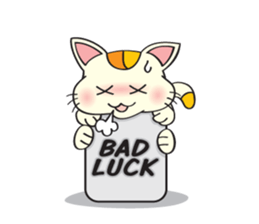 Cutie Kitty Cat (English) sticker #7340654