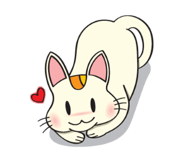 Cutie Kitty Cat (English) sticker #7340656