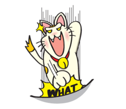 Cutie Kitty Cat (English) sticker #7340666