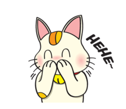 Cutie Kitty Cat (English) sticker #7340682