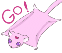 Flying Squirrel circularity sticker #7340778